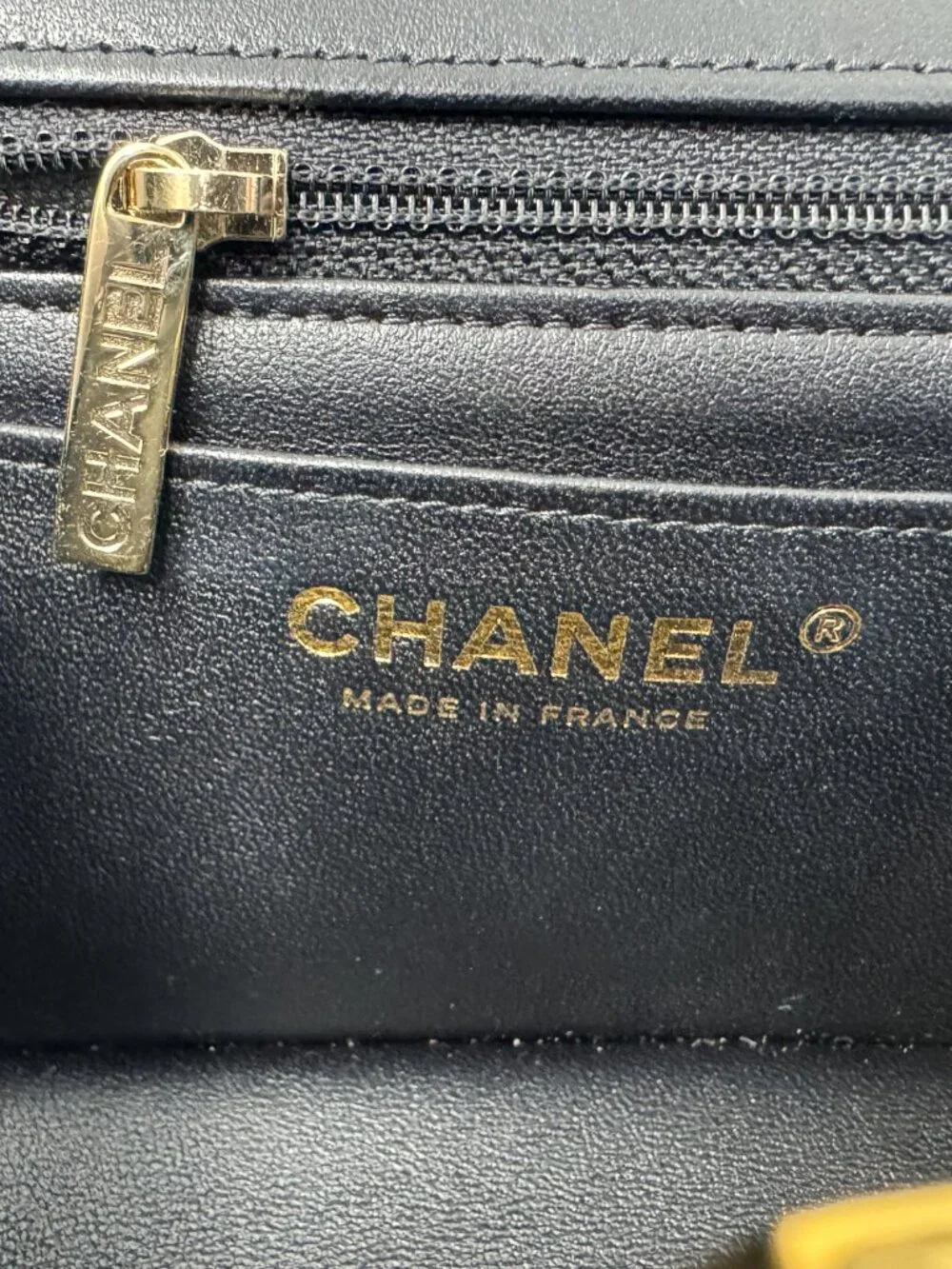 Chanel Lambskin Mini Rectangular Classic Flap Black